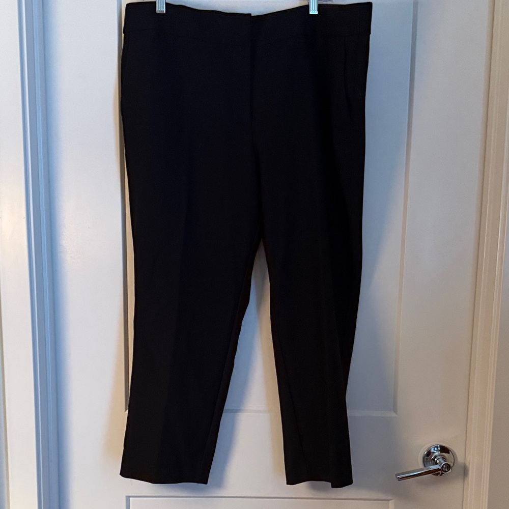 LOFT Women's Black Straight Leg Pants